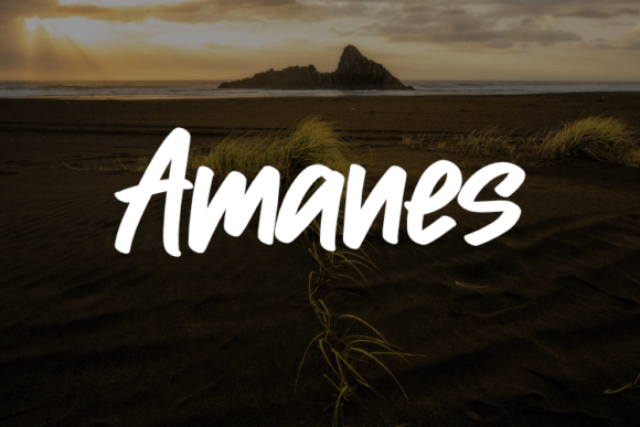 Amanes Font for Professional Branding