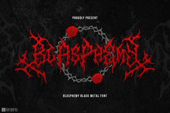 Blasphemy Font for Bold Branding