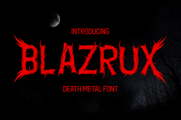 Blazrux Font for Bold Branding