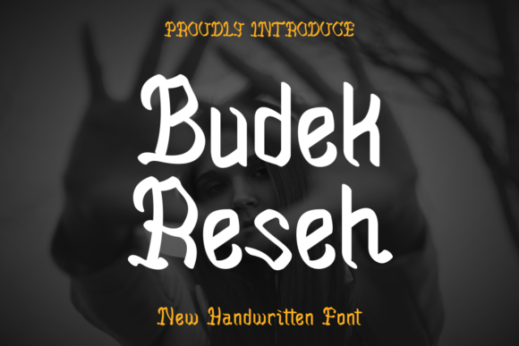 Budek Reseh: A Bold Script for Editorial Design
