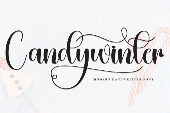 Candywinter: A Bold Handwritten Font