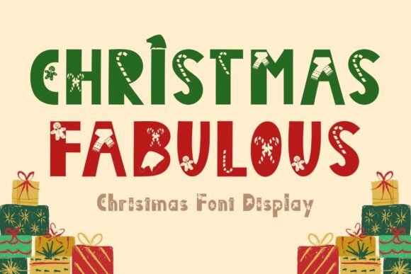Christmas Fabulous Font for Business