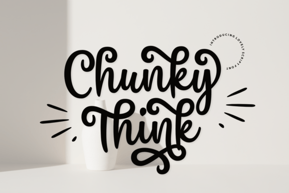 Chunky Think: A Bold Font for Web Design
