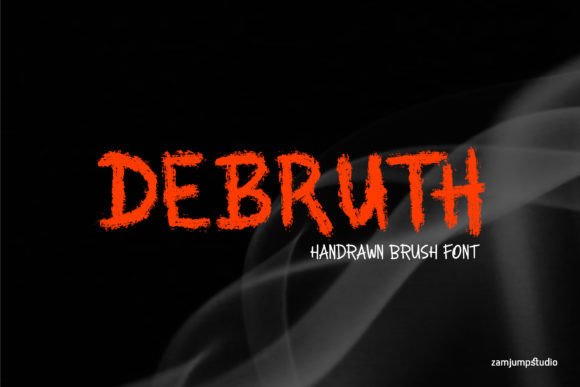 Debruth Font: Handmade Style for Creative Projects