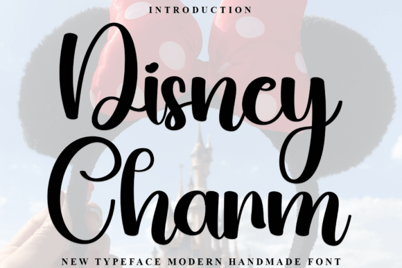 Disney Charm: A Playful Font for Creative Projects