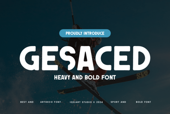 Gesaced: A Bold Font for Business Branding
