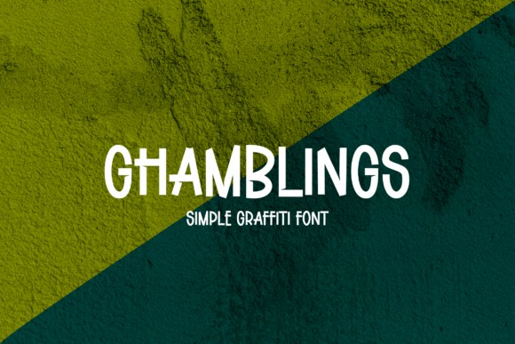 Ghamblings: A Bold Urban Typeface