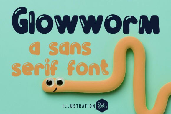 Glowworm Font: Bold & Handcrafted