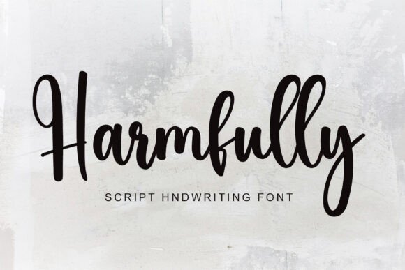 Harmfully: A Bold Typeface for Impactful Campaigns
