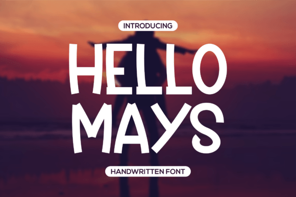 Hello Mays Font: A Bold Handwritten Statement