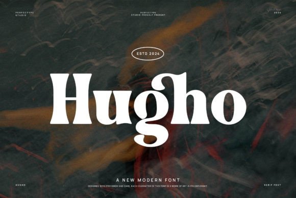 Hugho: A Bold Serif Font for Web Design