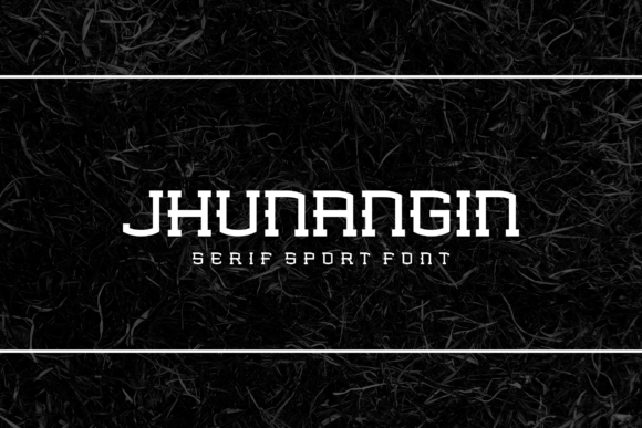 Jhunangin: A Serif Font for Business Brilliance