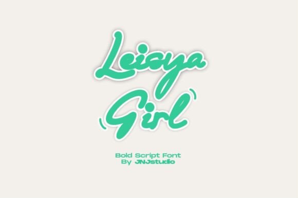 Leisya Girl Font: Bold Script for Digital Campaigns
