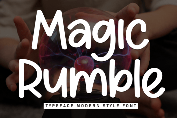 Magic Rumble Font for Web Design