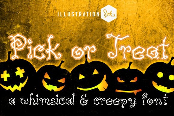 Pick or Treat: A Creative Font for Business Branding