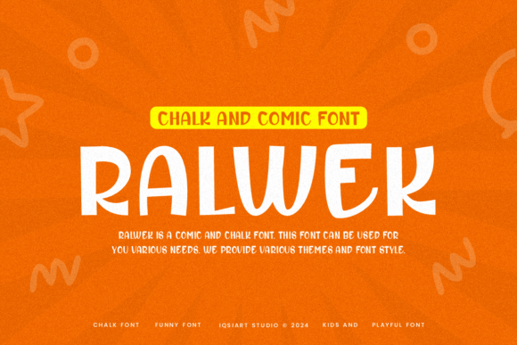 Ralwek Font: Playful & Professional