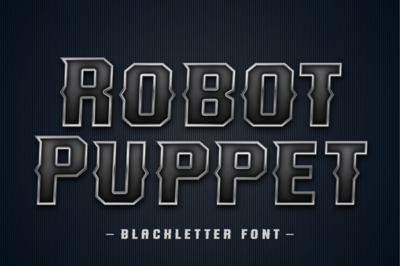 Robot Puppet: A Bold Font for Dynamic Campaigns
