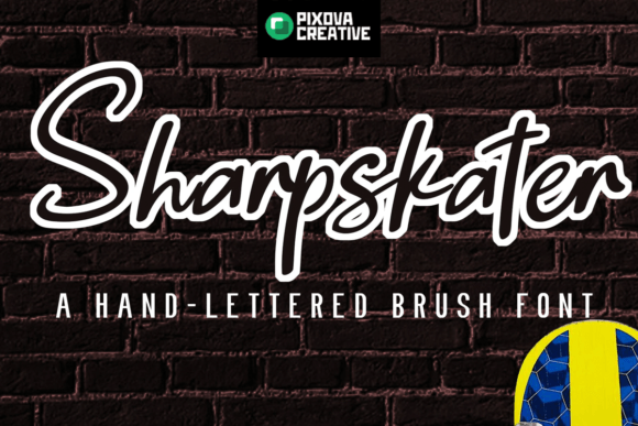 Sharpskater: A Bold Script Font for Web Design