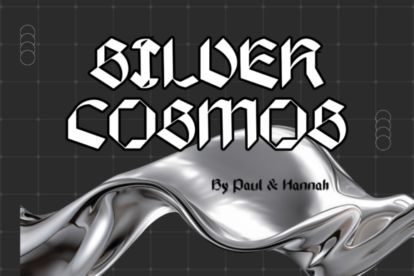 Silver Cosmos Font for Web Design