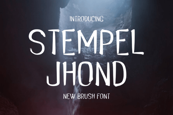 Stempeljhond: A Bold Font for Business